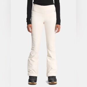 NWTs The North Face Women’s Snoga Softshell Ski Pants. White. Size 10 Regular